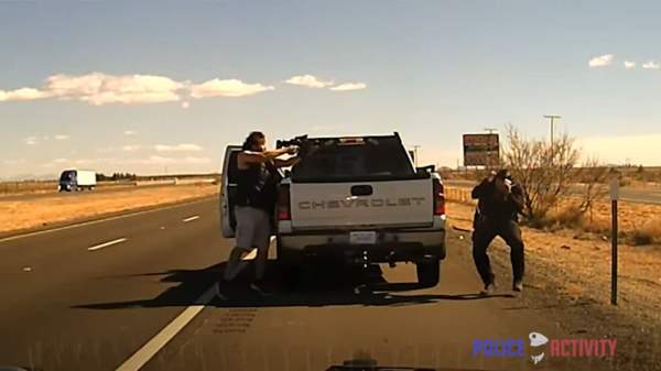 New Mexico police officer shot in the head during routine stop in February, new video shows | Fox News