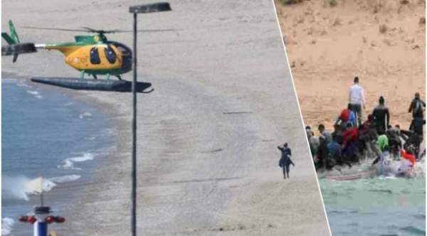 Italien: Hubschrauber verjagt Kinder vom Strand, während Illegale ungehindert landen › Jouwatch
