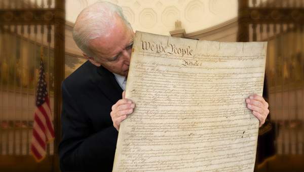 Constitution Comes Forward To Accuse Biden Of Assault | The Babylon Bee