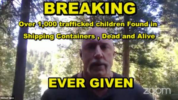 Navy Seal Michael Jaco: Over 1,000 Trafficked Kids Found In Shipping Containers On Suez Canal Ship, Ever Given!(Must Video) - best news here