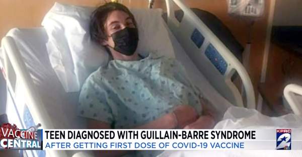 Teen Diagnosed With Guillain-Barré Weeks After First COVID Vaccine • Children's Health Defense