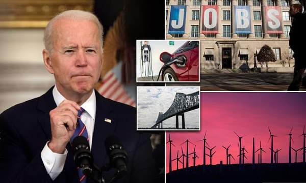 Businesses anger grows at Biden's infrastructure plan | Daily Mail Online