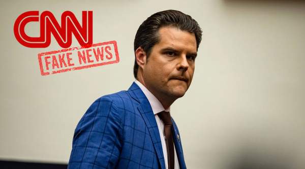 CNN Busted Making Up Completely Fake Story About Matt Gaetz, But Keeps It Up Anyway – enVolve
