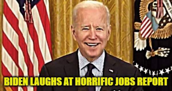 WATCH As Biden Sees Worst Economy In 40 Years And Starts LAUGHING, Blames Trump And Then Says THIS- Biden's Dementia Is Getting BAD