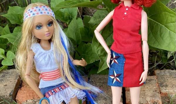 Moxie Teenz Dolls Get Ready for Flag Day & the 4th of July