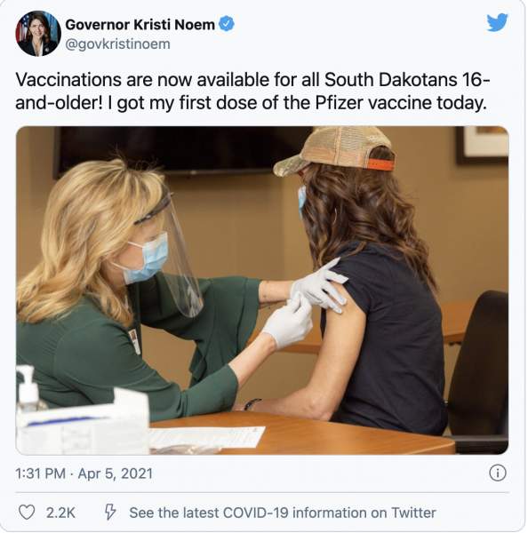 Governor Kristi Noam Turns, Now Promotes Experimental Injections: Don’t These Politicians Have The Same Information That The Rest Of Us Do? Of Course They Do! » Sons of Liberty Media