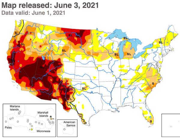 Ranchers Sell Off Cattle And Farmers Idle Hundreds Of Thousands Of Acres As America's Drought Emergency Escalates