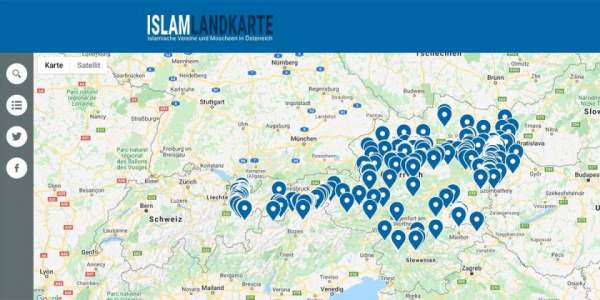 Muslim youth want to sue university professor because of his Islam map for Austria – He is under police protection because of death threats | Allah's Willing Executioners