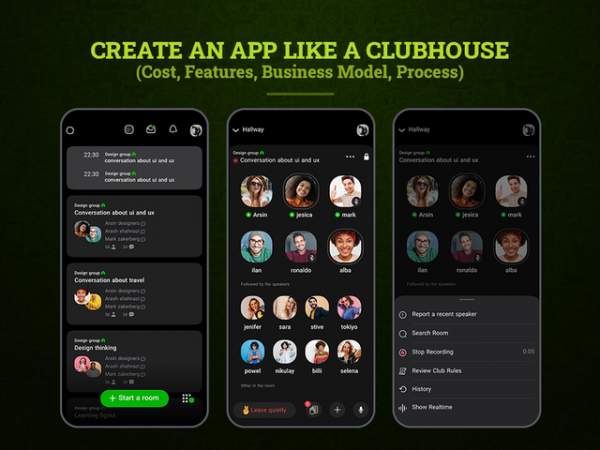 Cost To Create An App Like Clubhouse