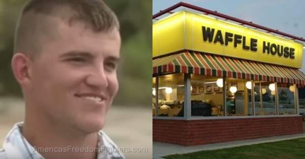 Watch As THIS Uniformed Soldier Stops To Eat... But They Refuse To Serve Him For THIS One Reason