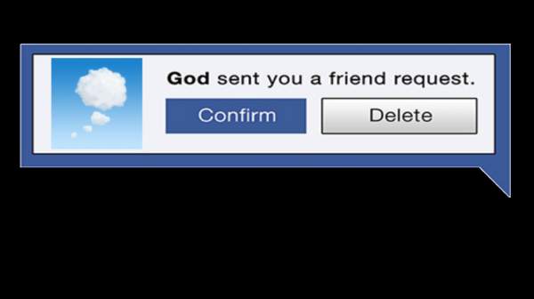 God Sent You A Friend Request!