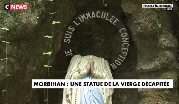 Erneute Enthauptung einer Marienstatue im französischen Morbihan – Jihad Watch Deutschland