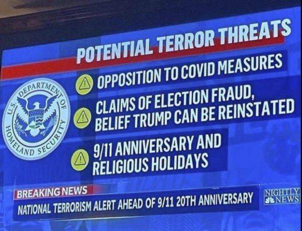 They Have Come Up With Some Ominous New Definitions For What Constitutes “Domestic Terrorism” - The Washington Standard