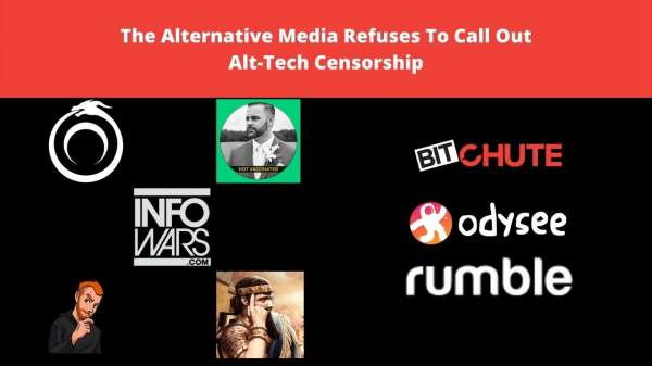 The Alternative Media Refuses To Call Out Alt-Te … · J …