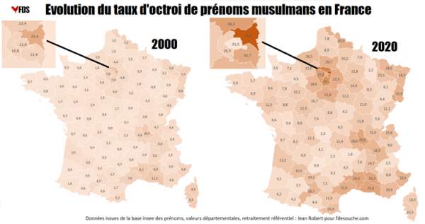 Schon 21.7 % aller französischen Vornamen sind  muslimisch – Jihad Watch Deutschland