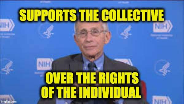 Fauci: Give Up Individual Rights to Make Your Own Decisions For The Public Good (Video) - The Lid