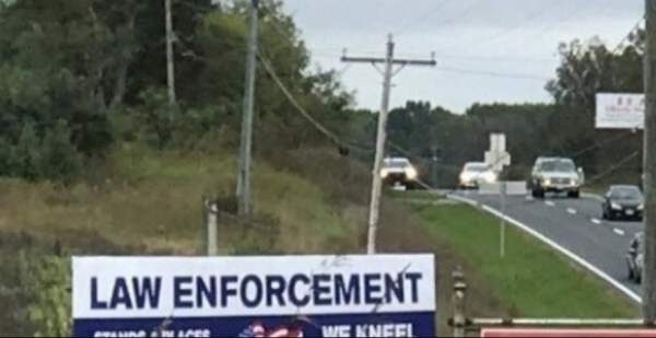TICKED OFF Sheriff Goes VIRAL After Erecting MASSIVE Highway Sign About NFL Crybabies