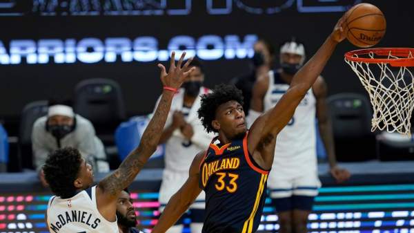 Golden State Warriors center James Wiseman cleared for full-team practices