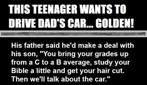 Teenager Wants To Borrow Dad's Corvette… Here's Dad’s EPIC Response!