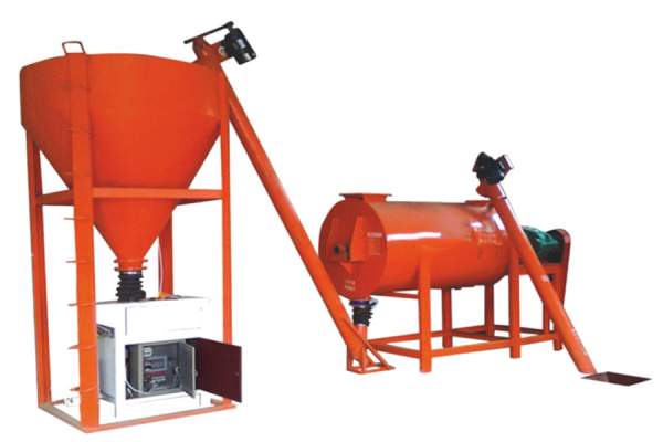 Simple Dry Mortar Production Line for Sale-Aimix Dry Mortar Mixing Plant