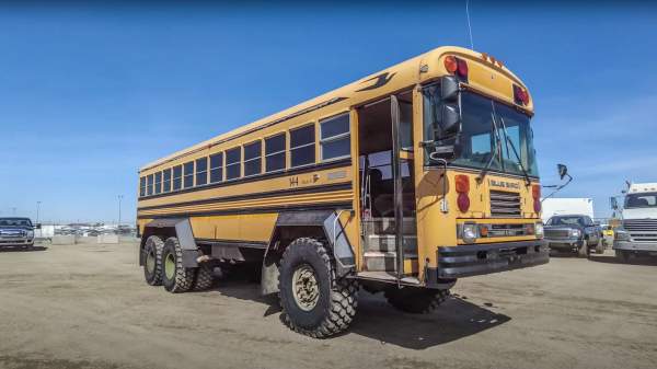 AWD Monster Bus Built to Party (or Work) Anywhere