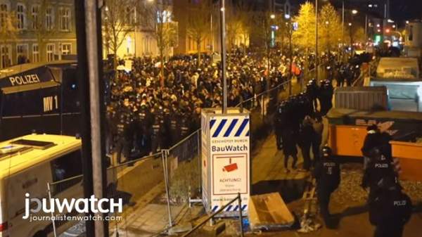 "These are the Actions of a Desperate Regime" - Police Use Pepper Spray and Fists against Peaceful Freedom Protestors in Germany