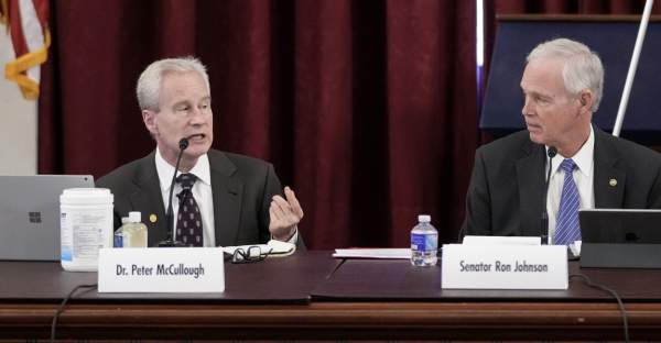 Ron Johnson Asks Doctors for ‘Second Opinion’ on COVID-19 Response