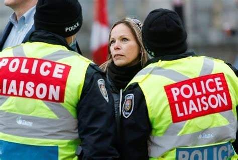 Canadian Convoy Protest Organizers Tamara Lich, Chris Barber Arrested in Ottawa