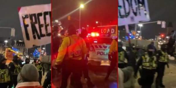Watch: Ottawa Police Back Down to Freedom Convoy Protesters – KTruth