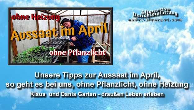 Alternative Berichterstattung Klaus ́ und Danis Garten Unsere Tipps