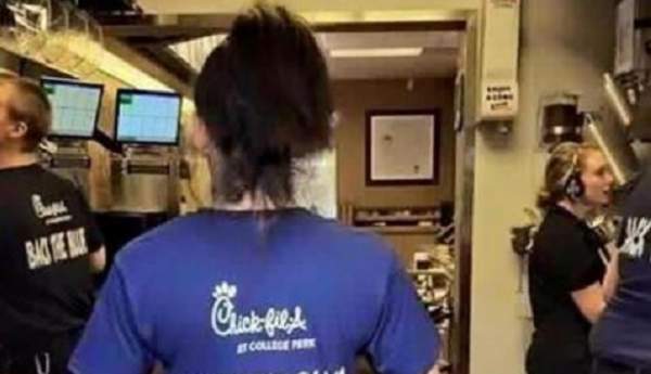 PHOTO: Look What Shirts Chick-fil-A Employees CAUGHT Wearing, Proves How "EVIL" They Are...