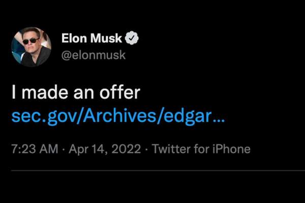 ELON JUST OFFERED TO BUY TWITTER FOR $43 BILLION CASH | Not the Bee