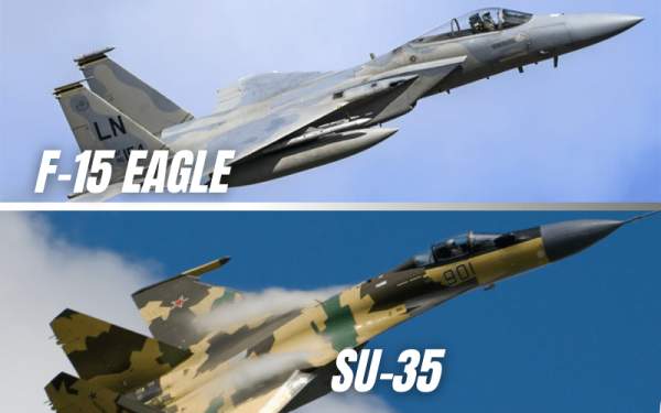 Ukrainian Pilots Reveal How U.S. F-15 Jets Helped Kiev Fight The Superior Russian Su-35 Fighter