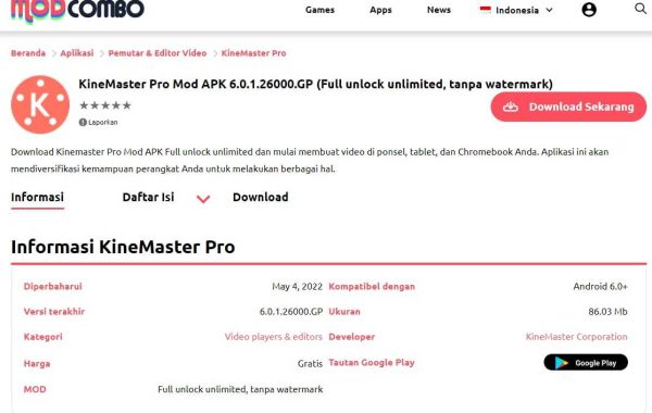Kinemaster Pro APK Download 2022