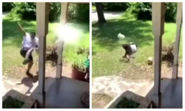 A Marine & A Booby Trap Package Makes For Instant Justice For Front Porch Thief (Video) » Sons of Liberty Media