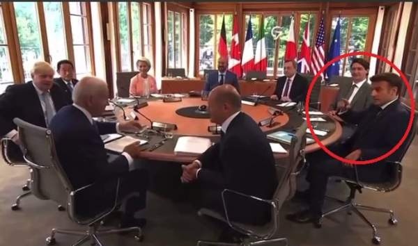 EMBARRASSING: Joe Biden Needs to be Coached by German and French Leaders to Turn and Pose for Group Photo at G7 (VIDEO)