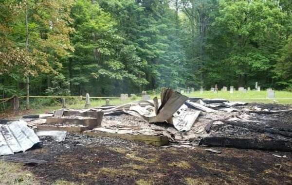 Historic West Virginia Catholic Church Completely Burned to the Ground in Suspected Arson Attack