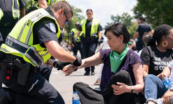 Democrat Rep. Judy Chu Arrested at Capitol During Pro-Abortion Protest - Independent