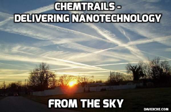 UK government admits chemtrailing the sky to ‘save the world from climate change’. You know, what they have said since the 1990s was a ‘conspiracy theory’ – David Icke