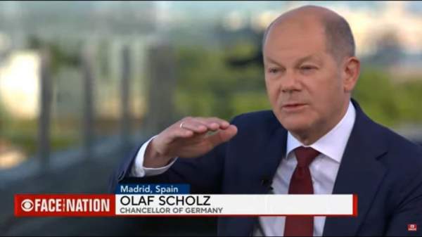 Despite the Economic Devastation German Chancellor Scholz Says Western Leaders Can Support Ukraine 'As Long As Necessary'