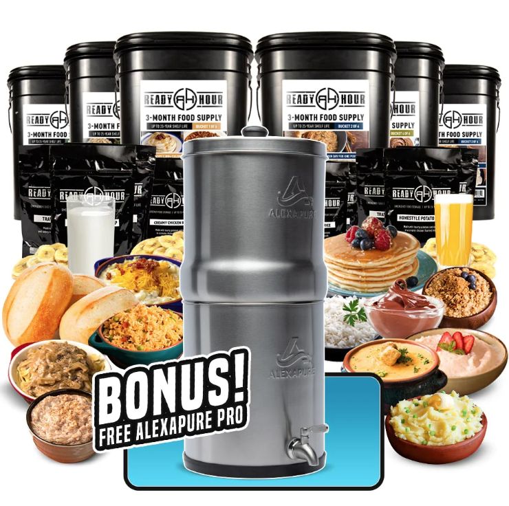 Stock up on 3 months of storable food and get a fr..