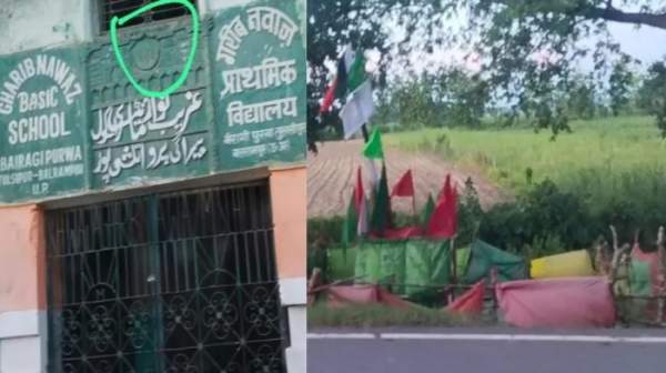 Islamic flags and symbols atop every house and shop: Ground report from UP-Nepal border