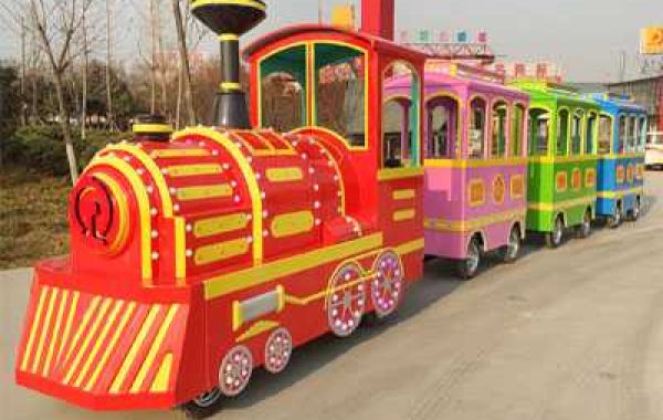 Why do people like trackless train rides?