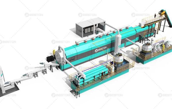 A Completely Continuous Tyre Pyrolysis Plant Minimizes Environmental Pollution