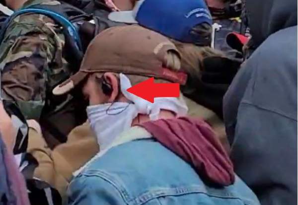 DEEP STATE CAUGHT: Luke Robinson, AKA #GingerGun, Was Only Protester Filmed with a Gun on Jan. 6, The FBI Later Removed Him from their Most Wanted List — New Photo Shows Him Wearing an Earpiece on J6