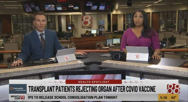 Shocking New Study Reveals COVID-19 Vaccine Causes Organ Rejection Among Transplant Recipients (VIDEO)