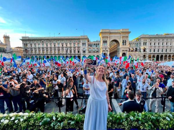 Rock Star! Next Italian PM Georgia Meloni: "The Leftists who Call us Fascists Used to be Bolshevists"