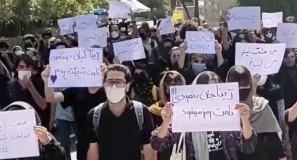 Protests Break Out in Iran After Regime's "Morality Police" Beats Woman to Death Over Forced Hijab Rules