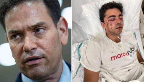 VIOLENT Leftist Brutally Attack Marco Rubio Canvasser - Truth Patriots