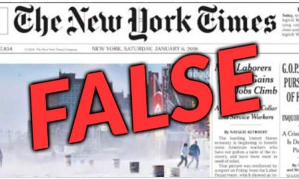 BACKFIRE! In Only 2 Days, New York Times Hit Piece on a "Conspiracy Theory Target" Becomes TRUE